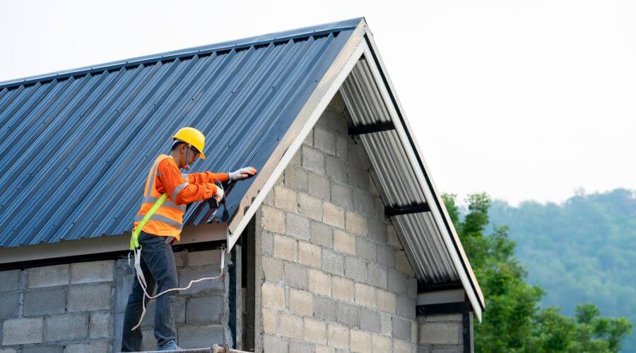 Professional metal roof installation in Talisheek, LA